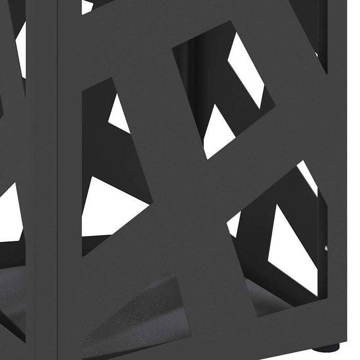 Suport pentru umbrele Negru 15.5 x 15.5 x 49 cm Metal - WALTI WALTI