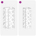Suport pentru umbrele Roz 15.5 x 15.5 x 49 cm Metal - WALTI WALTI