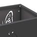 Suport pentru umbrele Negru 15.5 x 15.5 x 49 cm Metal - WALTI WALTI