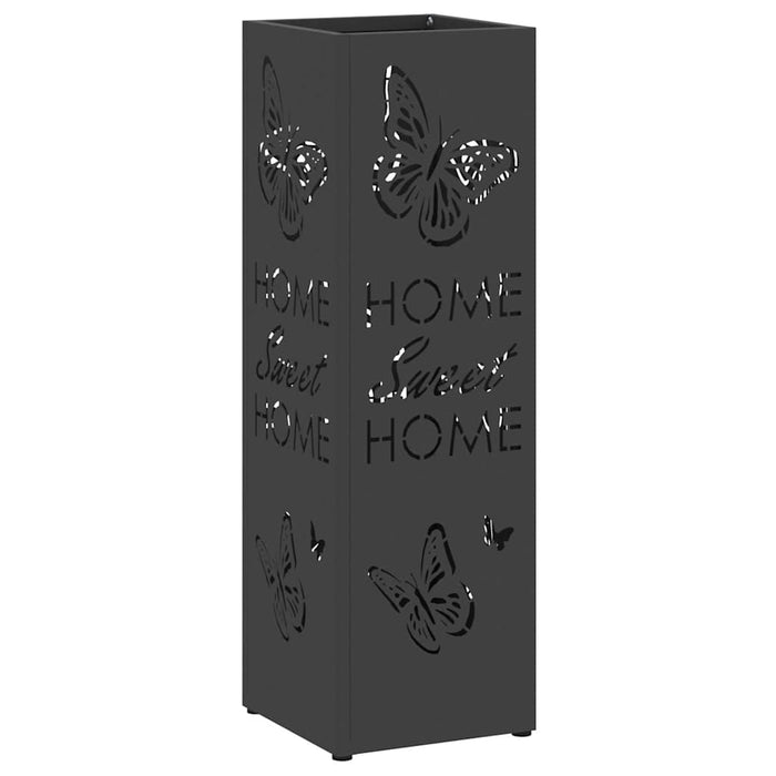 Suport pentru umbrele Negru 15.5 x 15.5 x 49 cm Metal - WALTI WALTI