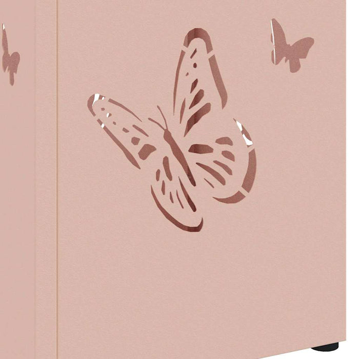 Suport pentru umbrele Roz 15.5 x 15.5 x 49 cm Metal - WALTI WALTI