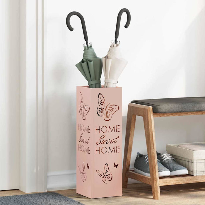 Suport pentru umbrele Roz 15.5 x 15.5 x 49 cm Metal - WALTI WALTI