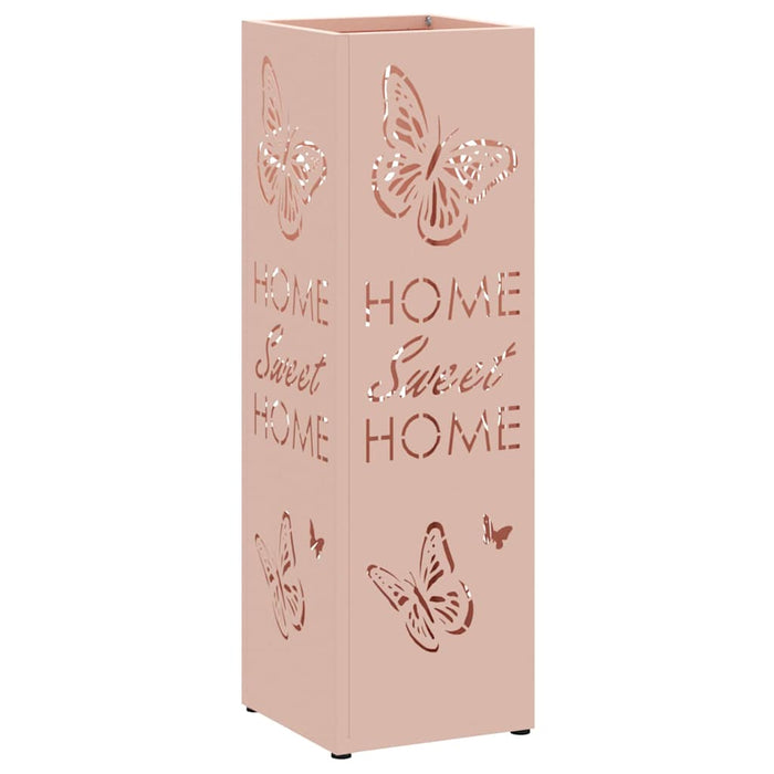 Suport pentru umbrele Roz 15.5 x 15.5 x 49 cm Metal - WALTI WALTI