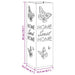 Suport pentru umbrele Roz 15.5 x 15.5 x 49 cm Metal - WALTI WALTI