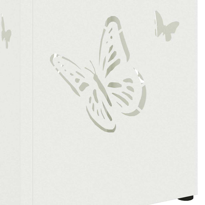 Suport pentru umbrele Alb 15.5 x 15.5 x 49 cm Metal - WALTI WALTI