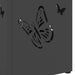 Suport pentru umbrele Negru 15.5 x 15.5 x 49 cm Metal - WALTI WALTI