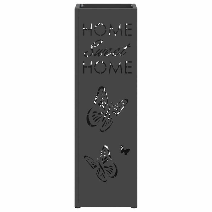 Suport pentru umbrele Negru 15.5 x 15.5 x 49 cm Metal - WALTI WALTI