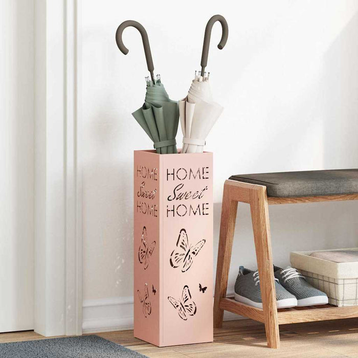 Suport pentru umbrele Roz 15.5 x 15.5 x 49 cm Metal - WALTI WALTI