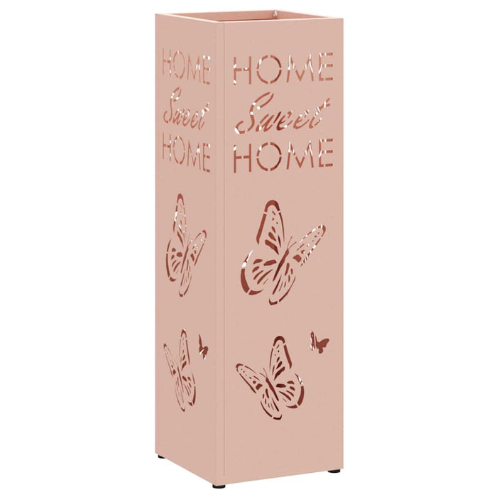 Suport pentru umbrele Roz 15.5 x 15.5 x 49 cm Metal - WALTI WALTI