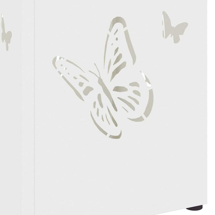 Suport pentru umbrele Alb 15.5 x 15.5 x 49 cm Metal - WALTI WALTI