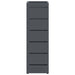 Suport pentru umbrele Antracit 15.5 x 15.5 x 49 cm Metal - WALTI WALTI
