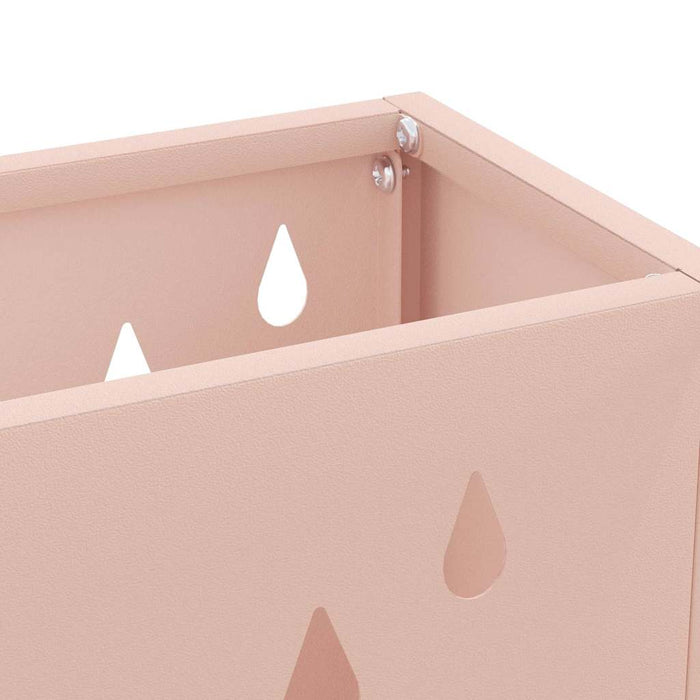 Suport pentru umbrele cu depozitare Roz 28 x 12 x 41 cm Metal - WALTI WALTI