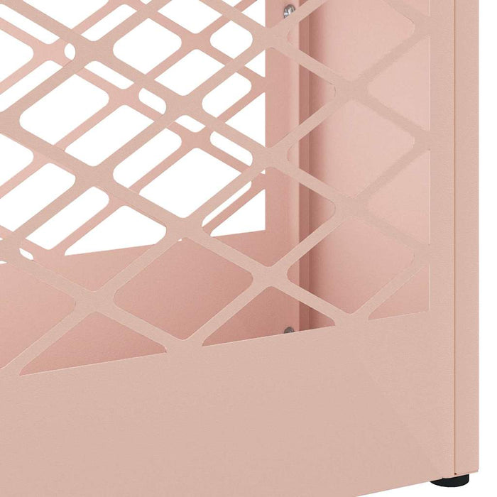 Suport pentru umbrele cu depozitare Roz 28 x 12 x 41 cm Metal - WALTI WALTI