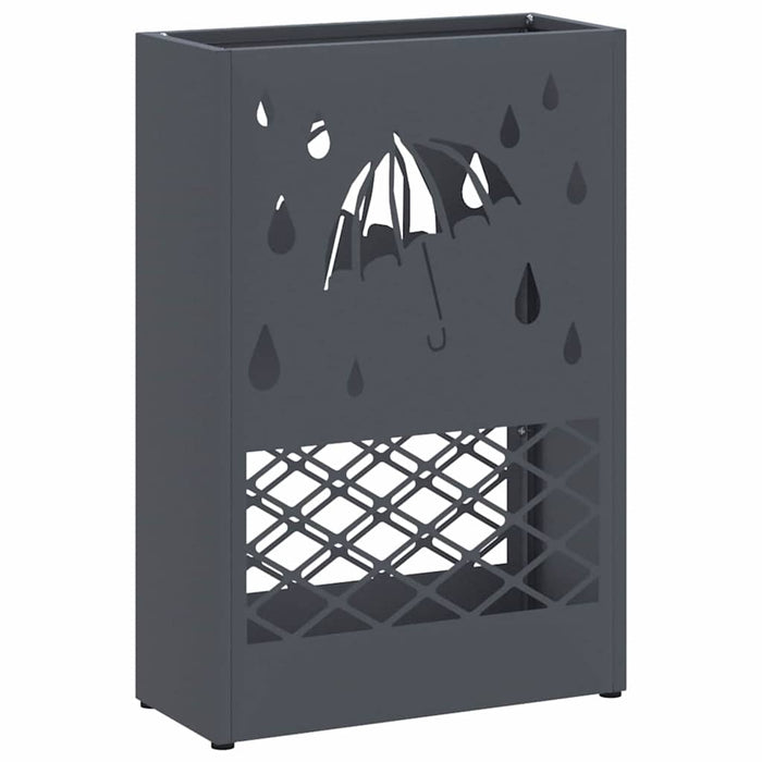 Suport pentru umbrele Antracit 28 x 12 x 41 cm Oțel - WALTI WALTI