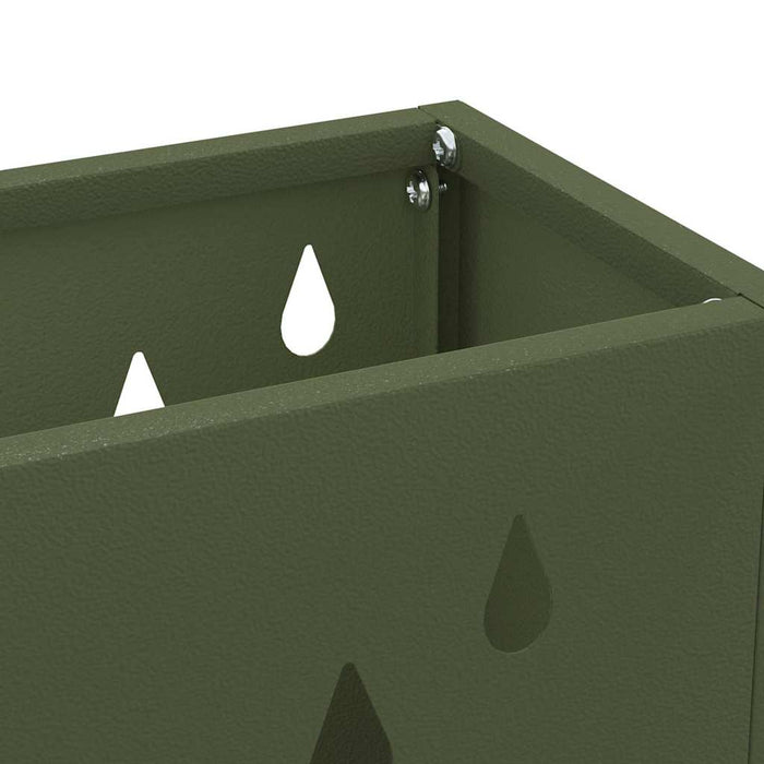 Suport pentru umbrele Olivengrønn 28 x 12 x 41 cm Oțel - WALTI WALTI