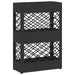 Suport pentru umbrele cu depozitare Negru 28 x 12 x 41 cm Metal - WALTI WALTI