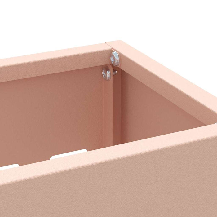 Suport pentru umbrele cu depozitare Roz 28 x 12 x 41 cm Oțel - WALTI WALTI