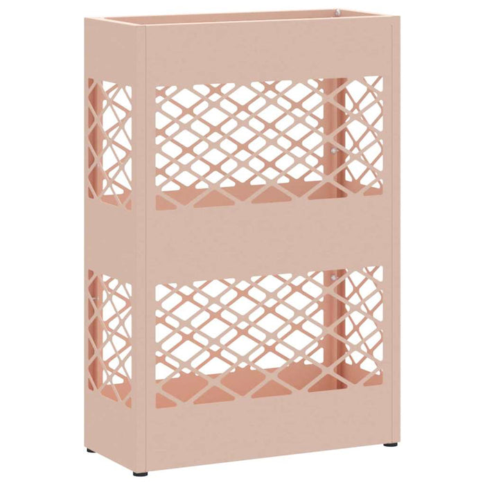 Suport pentru umbrele cu depozitare Roz 28 x 12 x 41 cm Oțel - WALTI WALTI