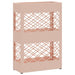 Suport pentru umbrele cu depozitare Roz 28 x 12 x 41 cm Oțel - WALTI WALTI