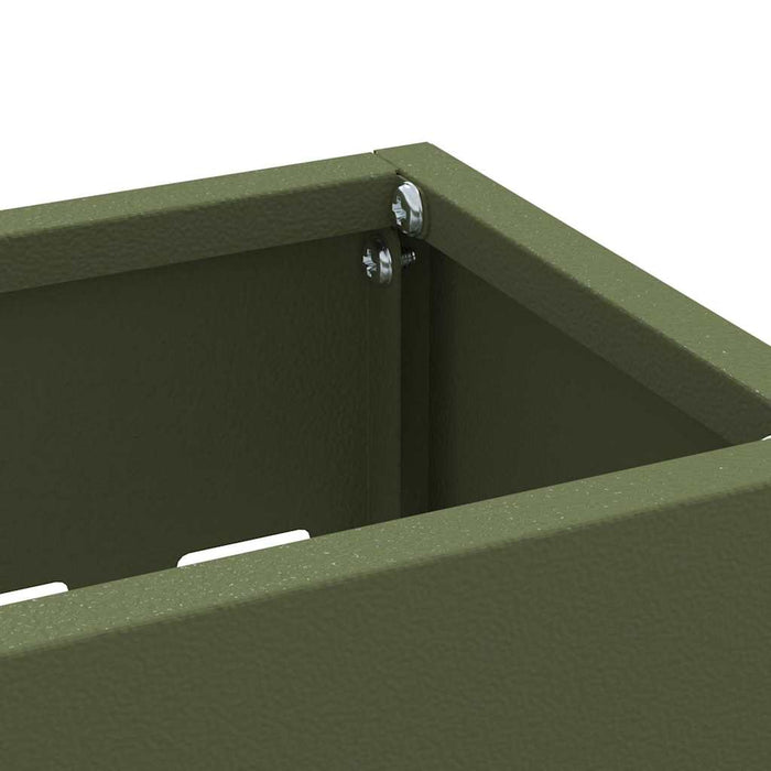 Stand pentru Umbrele de Plouă Verde măsliniu 28 x 12 x 41 cm WALTI
