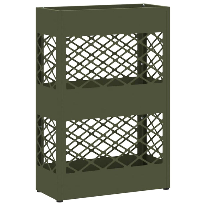 Stand pentru Umbrele de Plouă Verde măsliniu 28 x 12 x 41 cm WALTI