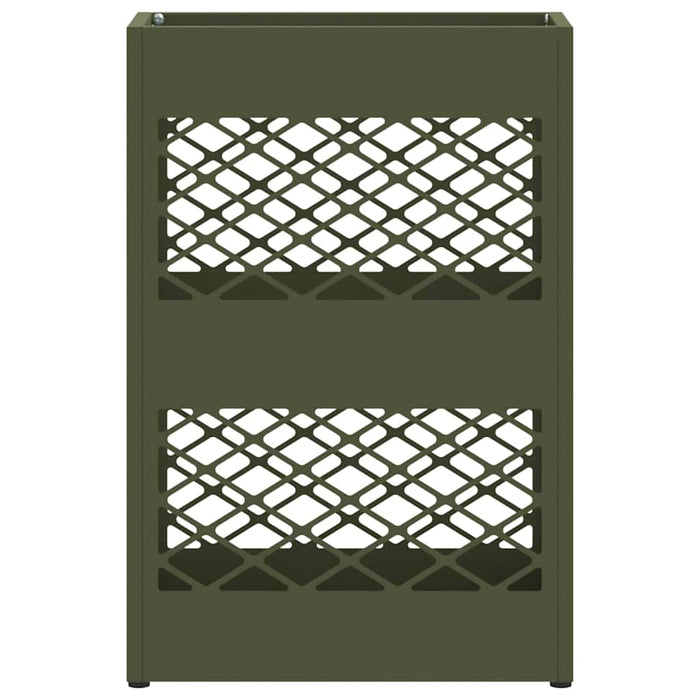 Stand pentru Umbrele de Plouă Verde măsliniu 28 x 12 x 41 cm WALTI