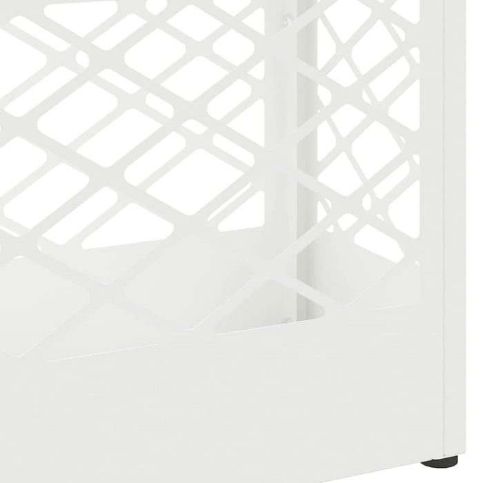Suport pentru umbrele cu depozitare Alb 28 x 12 x 41 cm Metal - WALTI WALTI