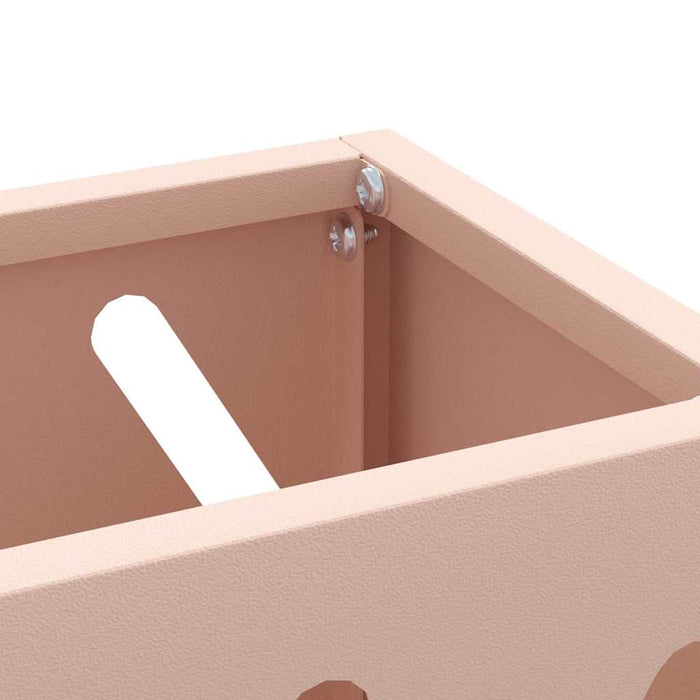 Suport pentru umbrele cu depozitare Roz 28 x 12 x 41 cm Oțel - WALTI WALTI