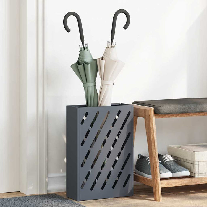 Suport pentru umbrele Antracit 28 x 12 x 41 cm Metal - WALTI WALTI