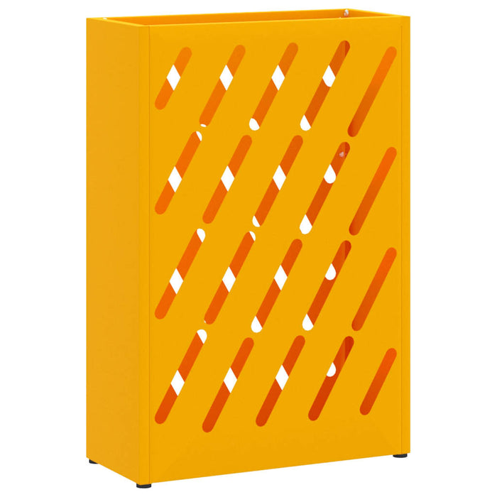 Suport pentru umbrele galben muștar 28 x 12 x 41 cm Oțel - WALTI WALTI