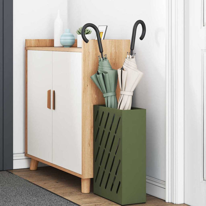 Suport pentru umbrele Olivengrønn 28 x 12 x 41 cm Oțel - WALTI WALTI