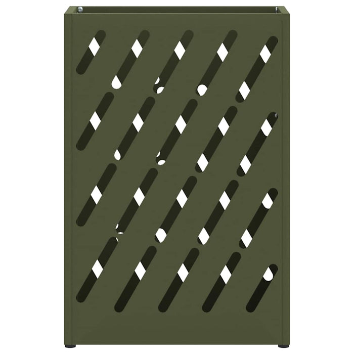 Suport pentru umbrele Olivengrønn 28 x 12 x 41 cm Oțel - WALTI WALTI