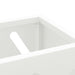 Suport pentru umbrele cu depozitare Alb 28 x 12 x 41 cm Metal - WALTI WALTI