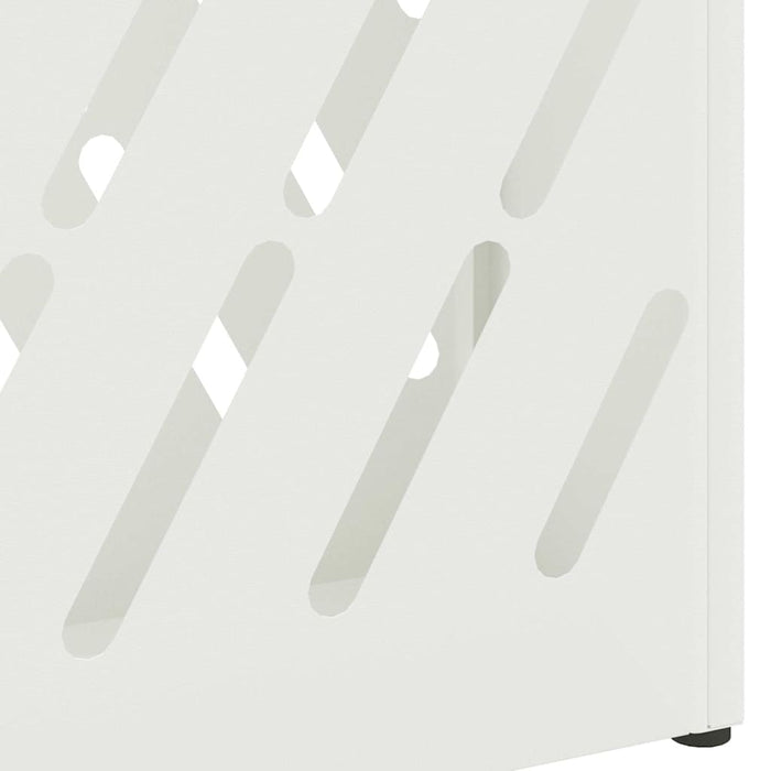 Suport pentru umbrele cu depozitare Alb 28 x 12 x 41 cm Metal - WALTI WALTI