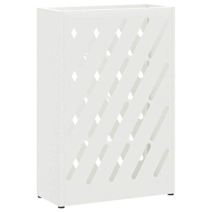 Suport pentru umbrele cu depozitare Alb 28 x 12 x 41 cm Metal - WALTI WALTI