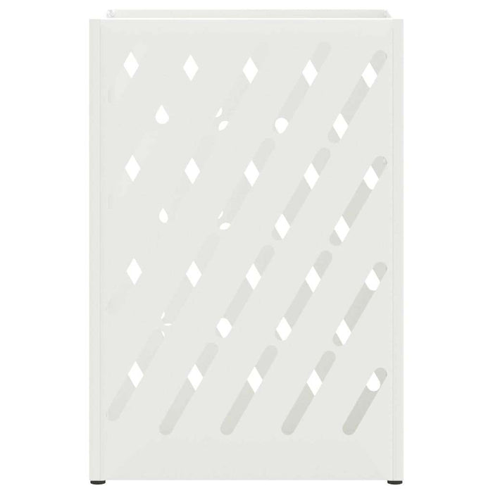 Suport pentru umbrele cu depozitare Alb 28 x 12 x 41 cm Metal - WALTI WALTI