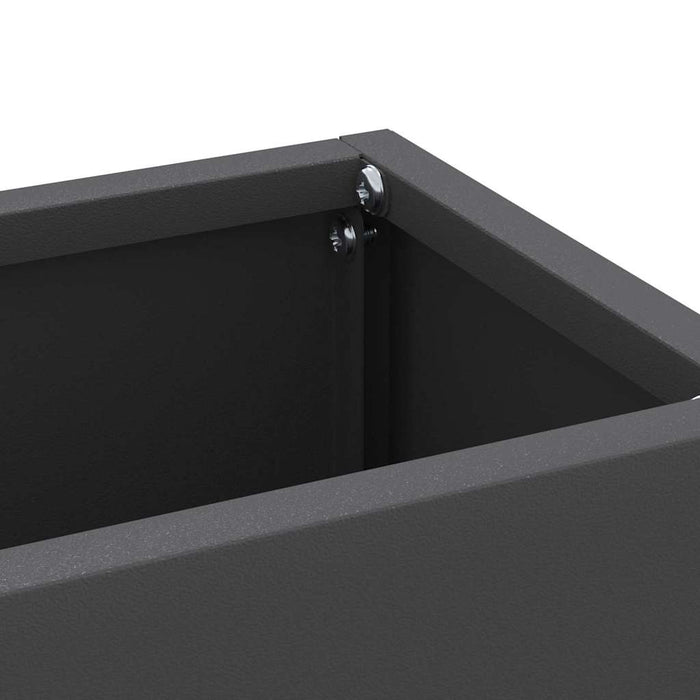 Suport pentru umbrele Negru 28 x 12 x 41 cm Oțel - WALTI WALTI