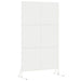 Ecran de intimitate Alb 100 x 50 x 180 cm Oțel - WALTI WALTI