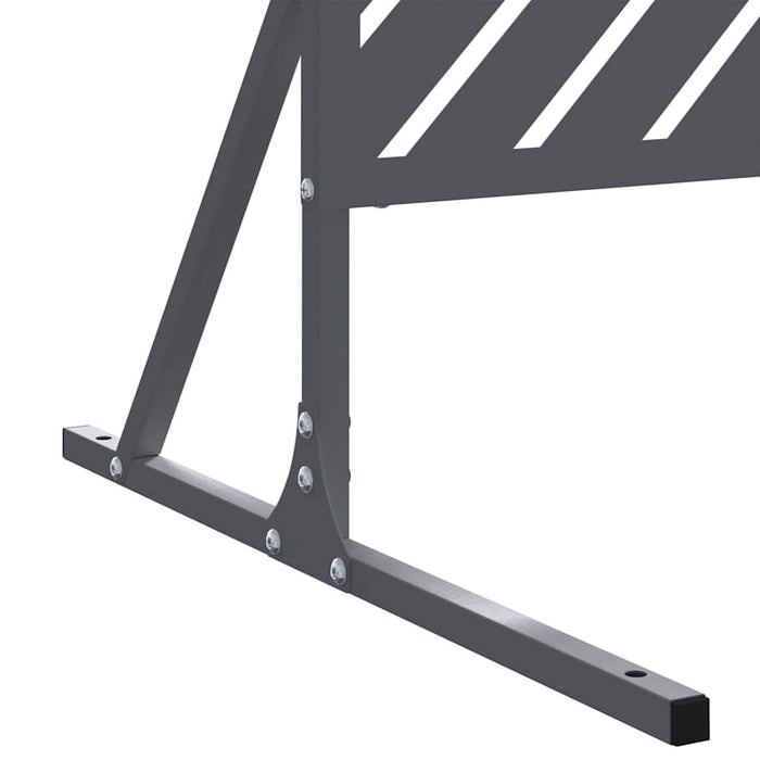 Ecran de intimitate Antracit 100 x 50 x 180 cm Oțel - WALTI WALTI