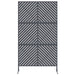 Ecran de intimitate Antracit 100 x 50 x 180 cm Oțel - WALTI WALTI