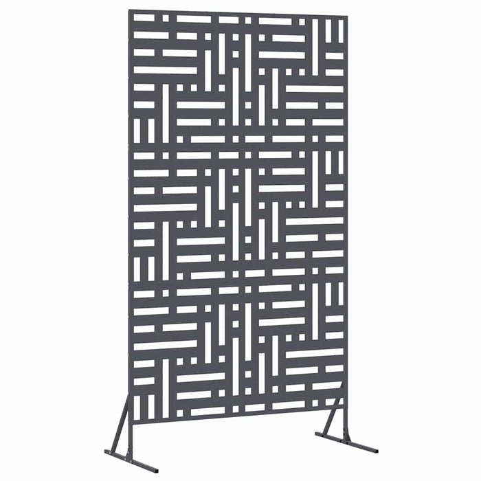 Ecran de intimitate Antracit 100 x 50 x 180 cm Oțel - WALTI WALTI