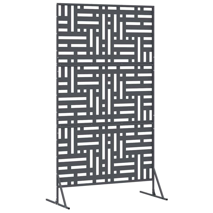 Ecran de intimitate Antracit 100 x 50 x 180 cm Oțel - WALTI WALTI