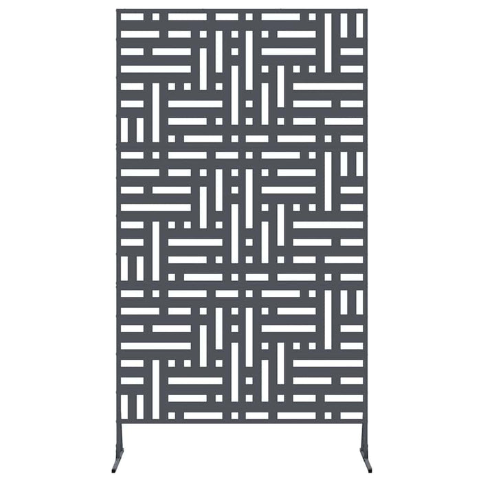 Ecran de intimitate Antracit 100 x 50 x 180 cm Oțel - WALTI WALTI