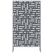 Ecran de intimitate Antracit 100 x 50 x 180 cm Oțel - WALTI WALTI