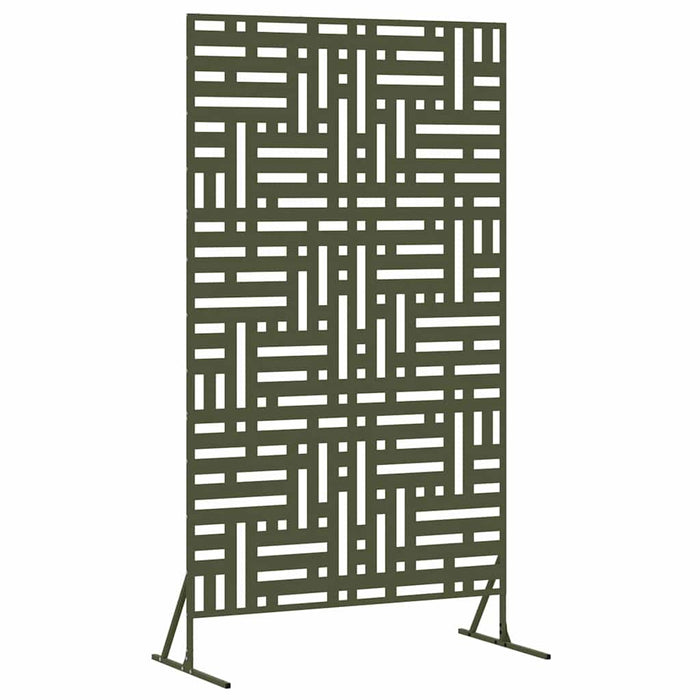 Ecran de intimitate Oliv 100 x 50 x 180 cm Oțel - WALTI WALTI