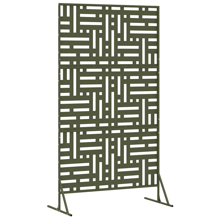 Ecran de intimitate Oliv 100 x 50 x 180 cm Oțel - WALTI WALTI