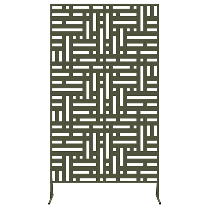 Ecran de intimitate Oliv 100 x 50 x 180 cm Oțel - WALTI WALTI