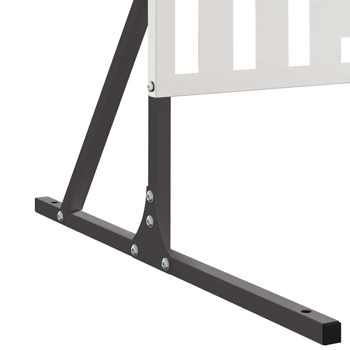 Ecran de intimitate Gri 100 x 50 x 180 cm Oțel - WALTI WALTI