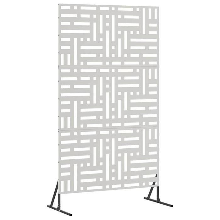 Ecran de intimitate Gri 100 x 50 x 180 cm Oțel - WALTI WALTI