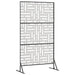 Ecran de intimitate Gri 100 x 50 x 180 cm Oțel - WALTI WALTI
